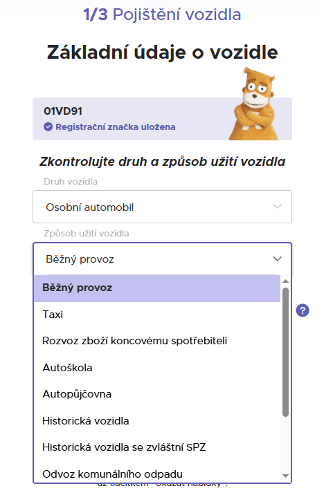 pojištění veterána