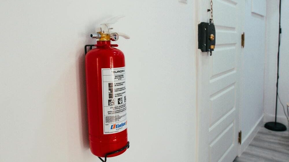hasicí přístroj v domácnosti