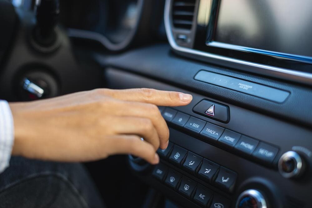 výstražná světla mlhovky svícení