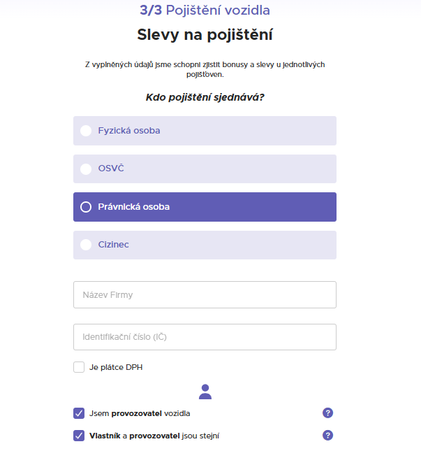 flotilové pojištění nebo pojištění firemního auta